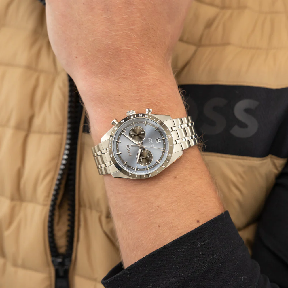 Men Tourmaster Blue Watch - Image 5