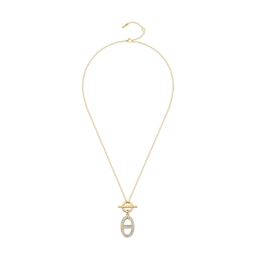 Women Short Gold Necklace - Image 4