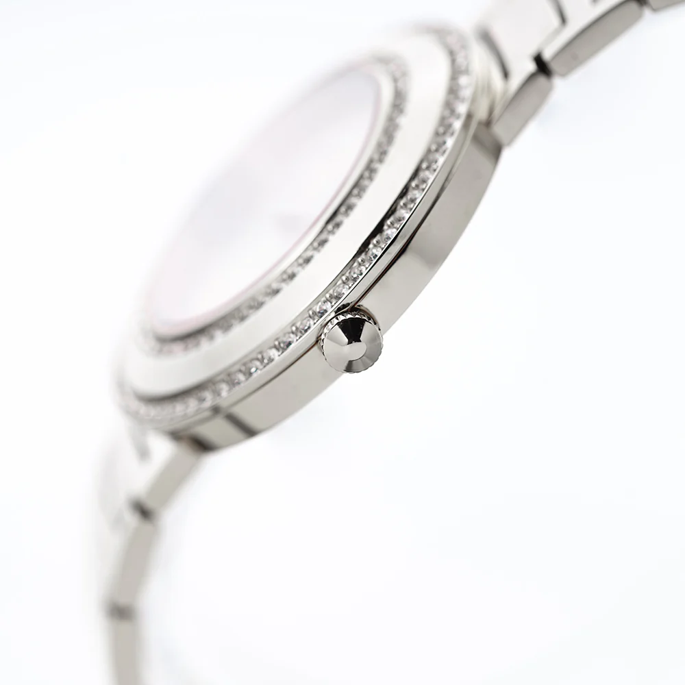 Women Silver Stainless Steel Watch - Image 3