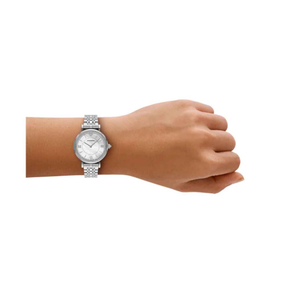 Women Gianni T-Bar Silver Watch - Image 4