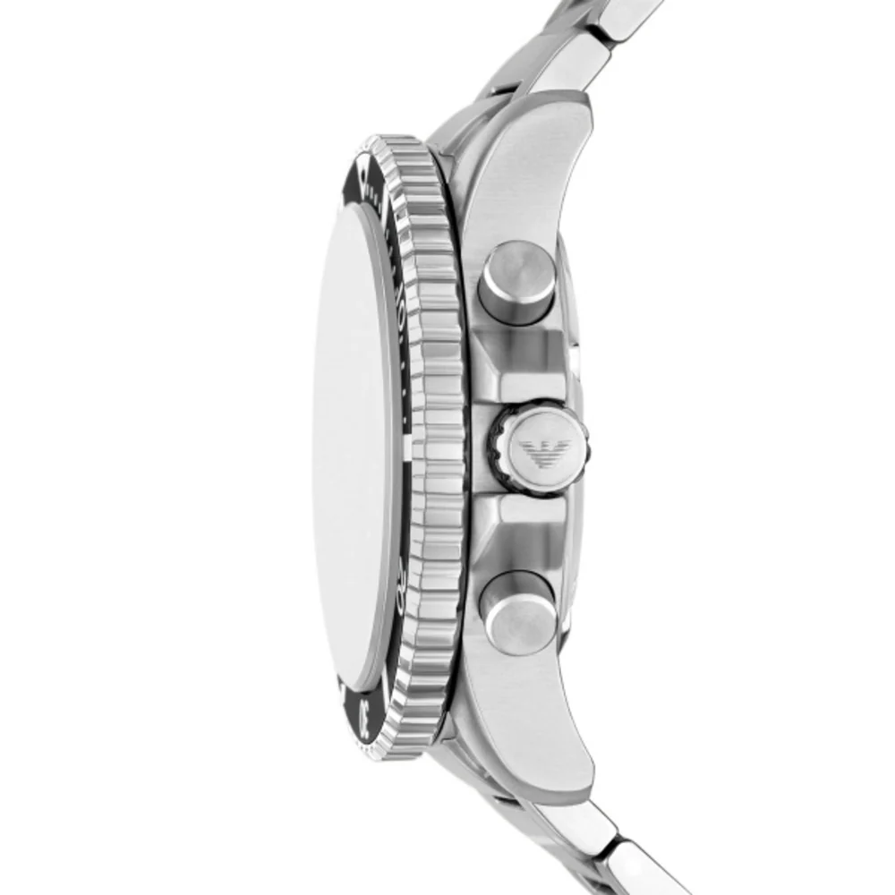 Men World Explorer Silver Watch - Image 2