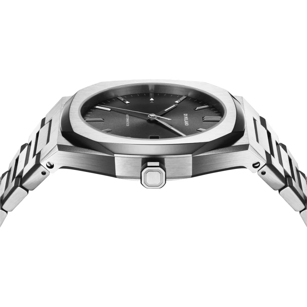 Men Automatic Silver Watch - Image 3