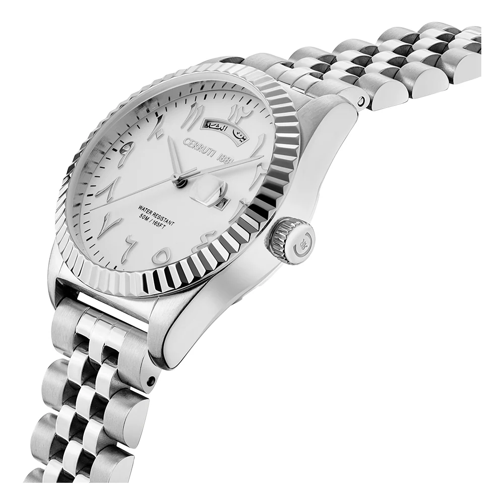 Men Chienti Silver Watch - Image 2