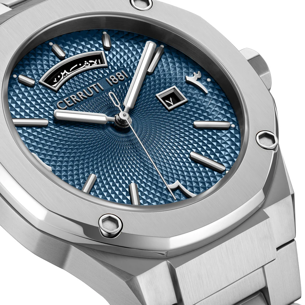 Men Razzuolo Silver Watch - Image 2