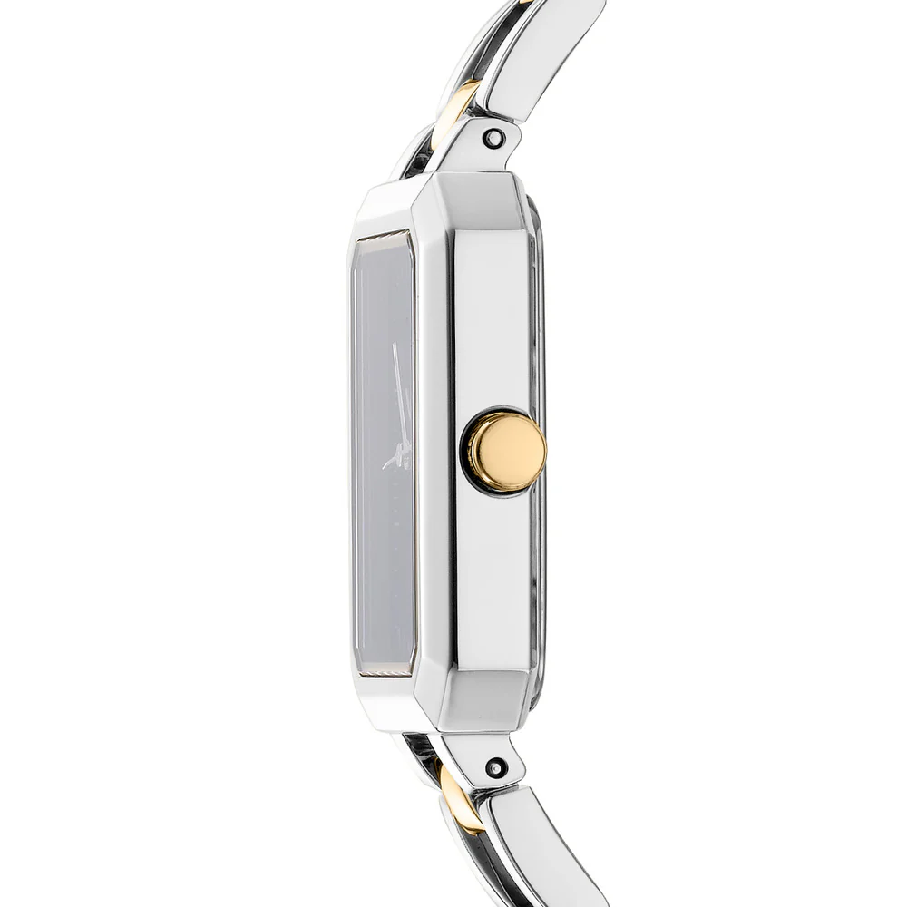 Women Uptown Midi Two Tone Watch - Image 2