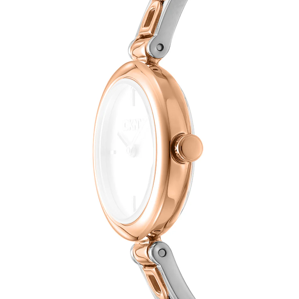 Women Logo Two Tone Watch - Image 2