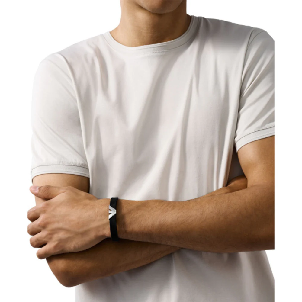 Men Eagle Logo Bracelet - Image 2
