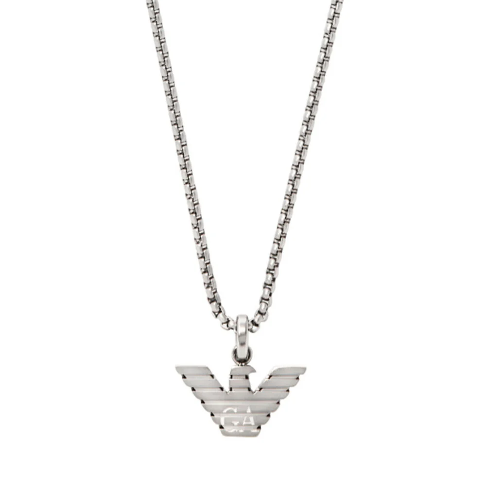Men Eagle Logo Necklace
