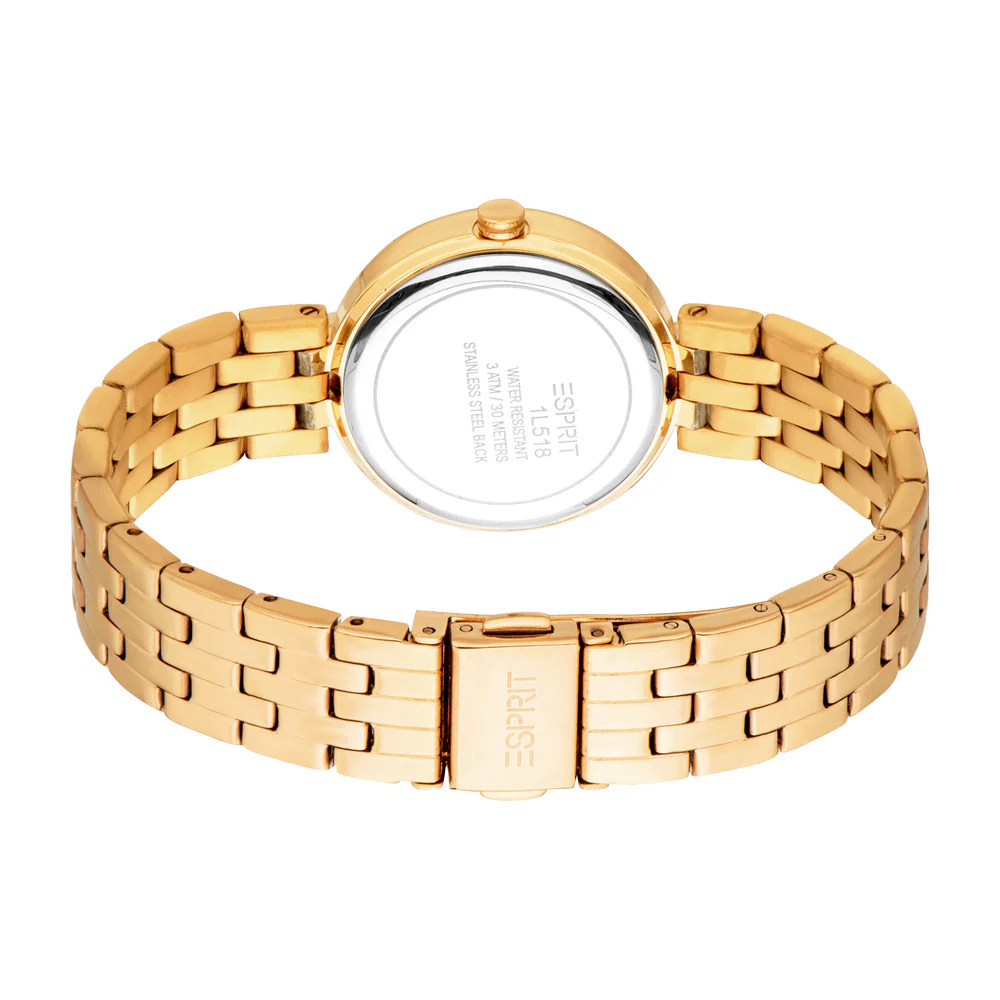 Women Myra Golden Watch Set - Image 4