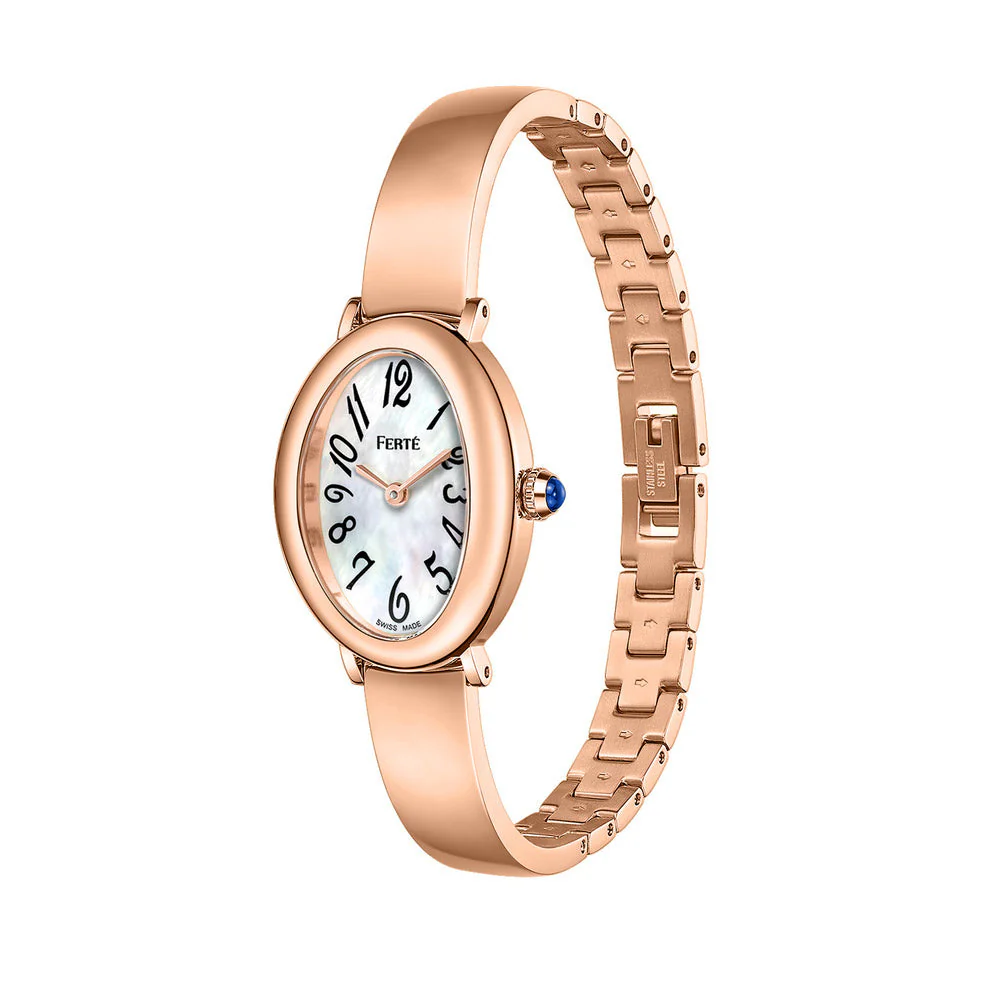 Women Rose Gold Watch - Image 2
