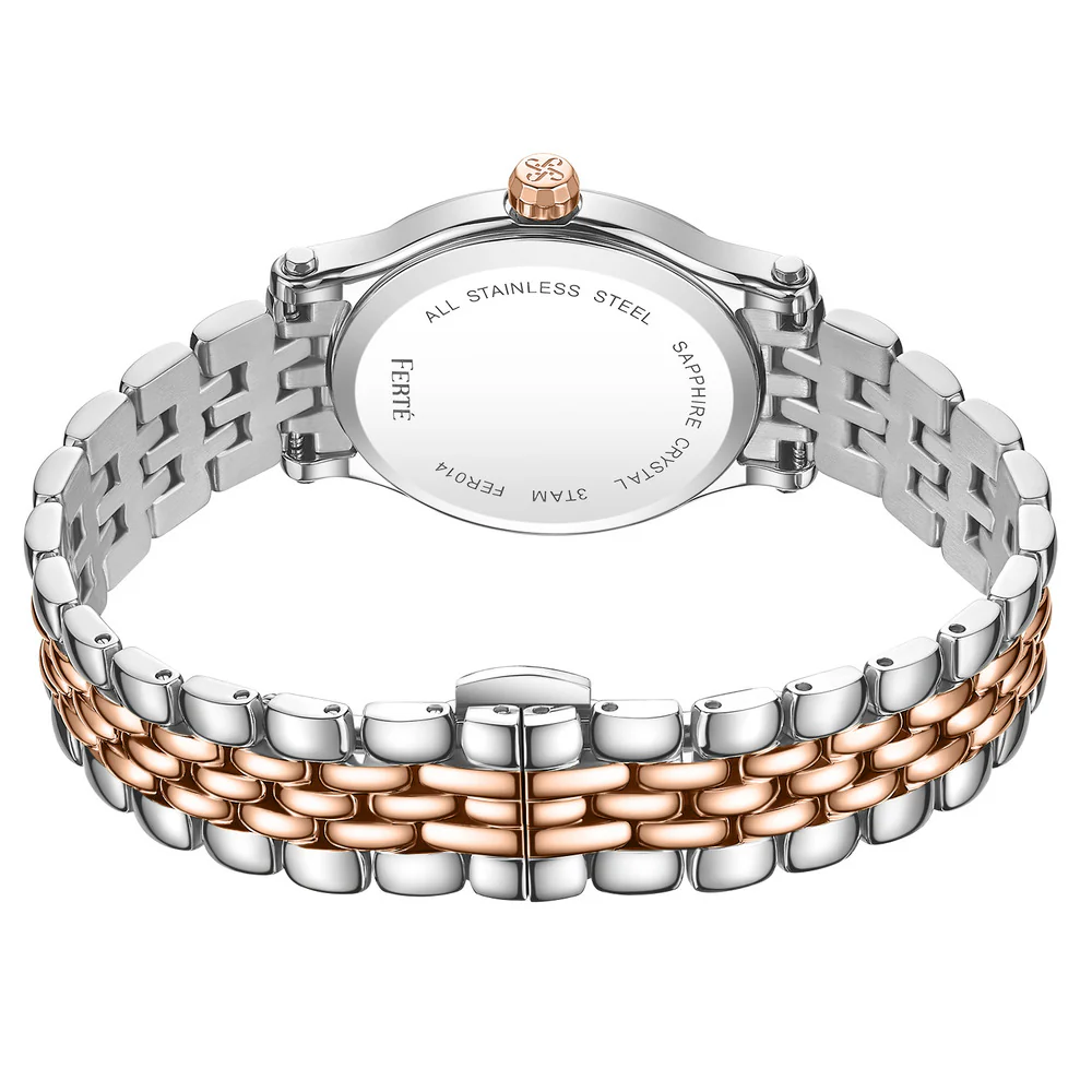 Women Two Tone Watch - Image 3