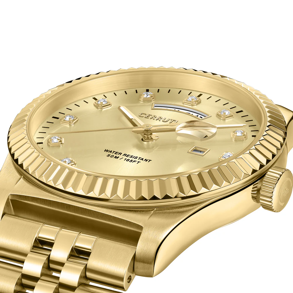Men Chienti Golden Watch - Image 3