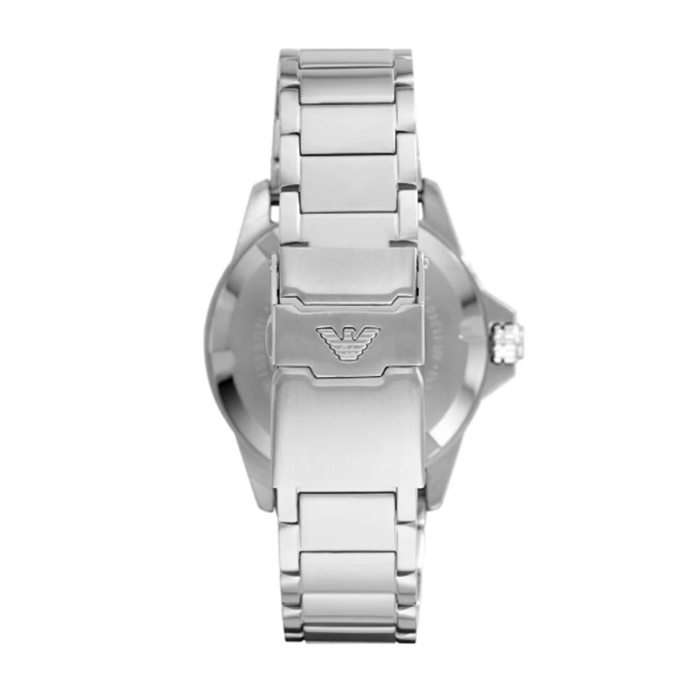 Men Diver Silver Watch - Image 3
