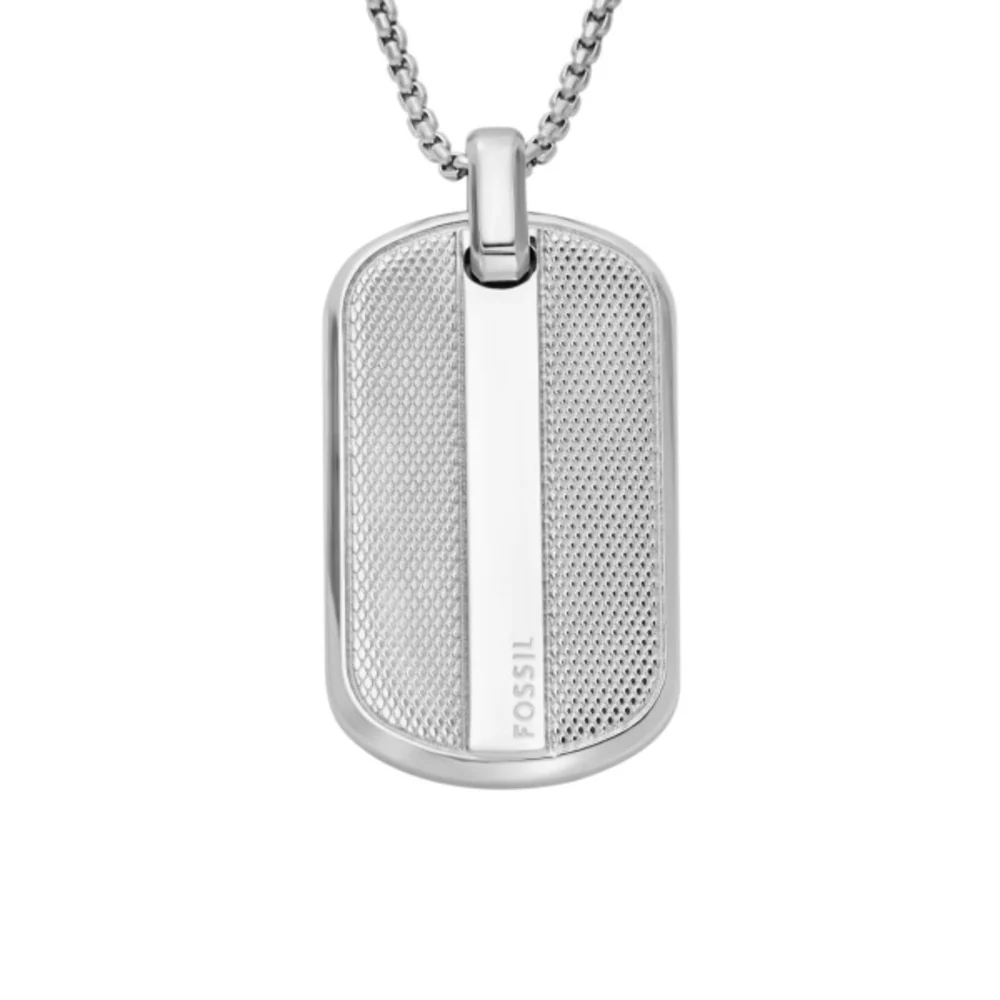 Men Knox Silver Necklace - Image 2