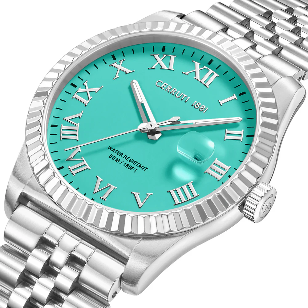 Men Silver Baccio Watch - Image 4