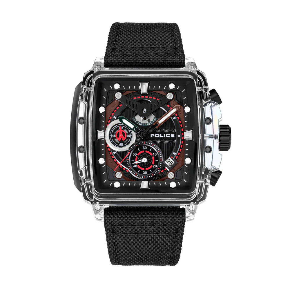 Men Clout Black  Watch - Image 2