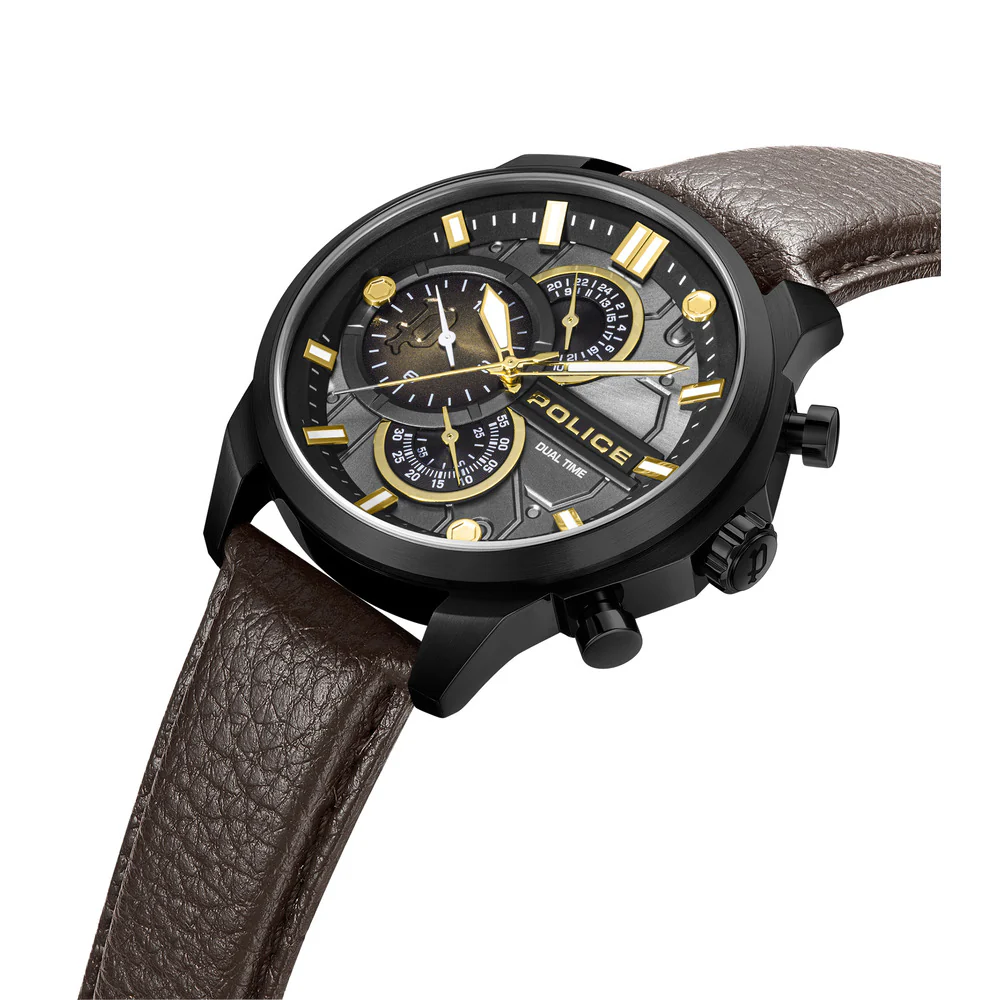 Men Reactor Brown Watch - Image 2