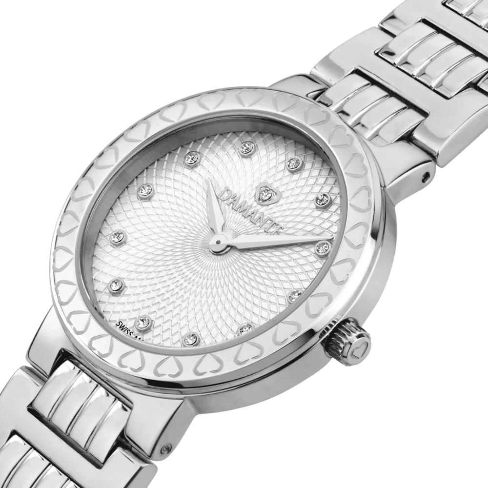 Women Logo Silver Watch - Image 3