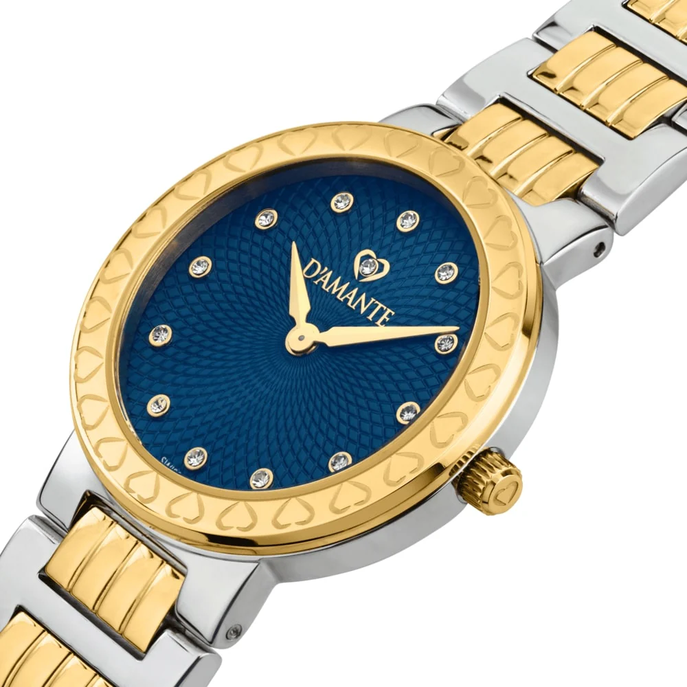 Women Logo Two Tone Watch - Image 3