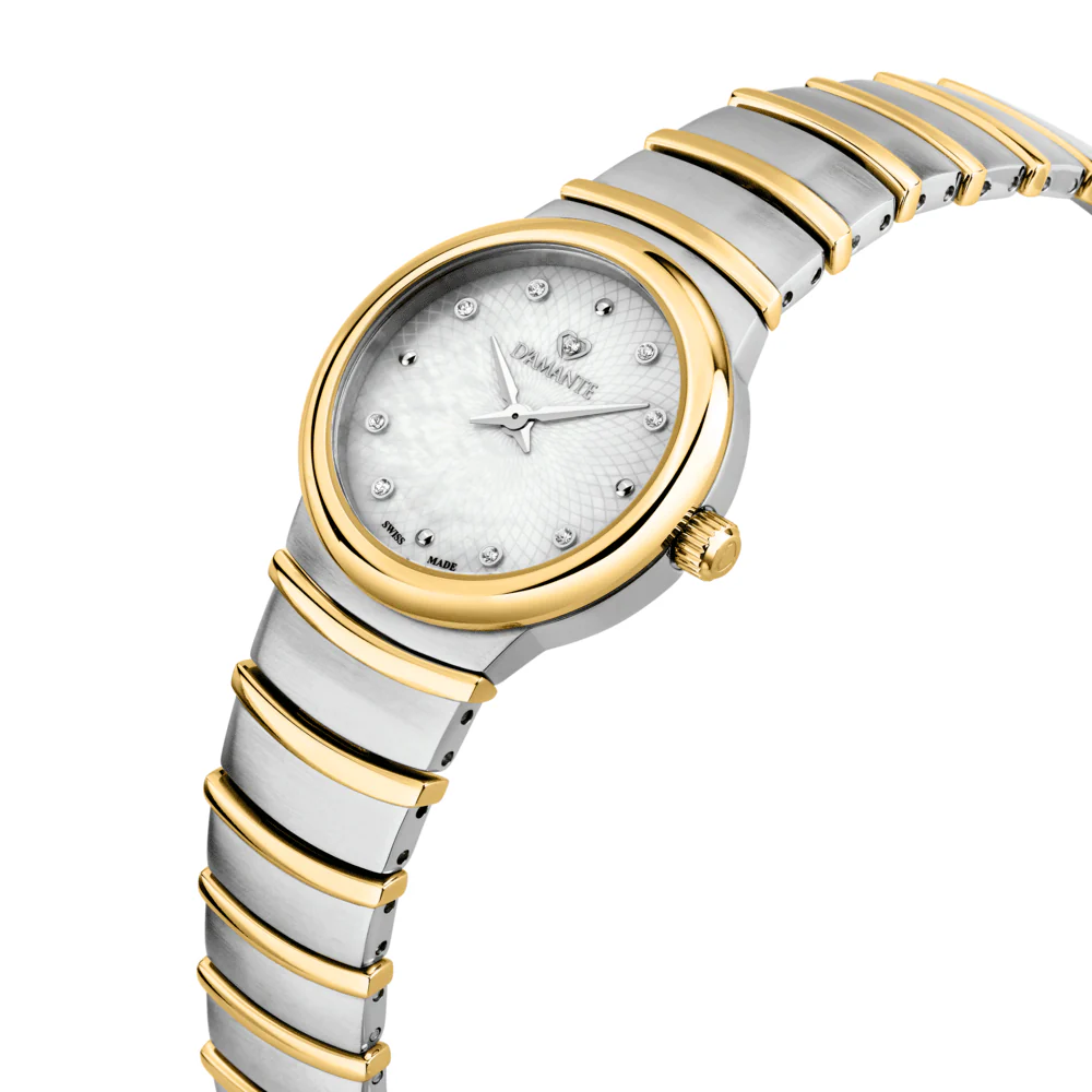 Women Two Tone Watch - Image 2