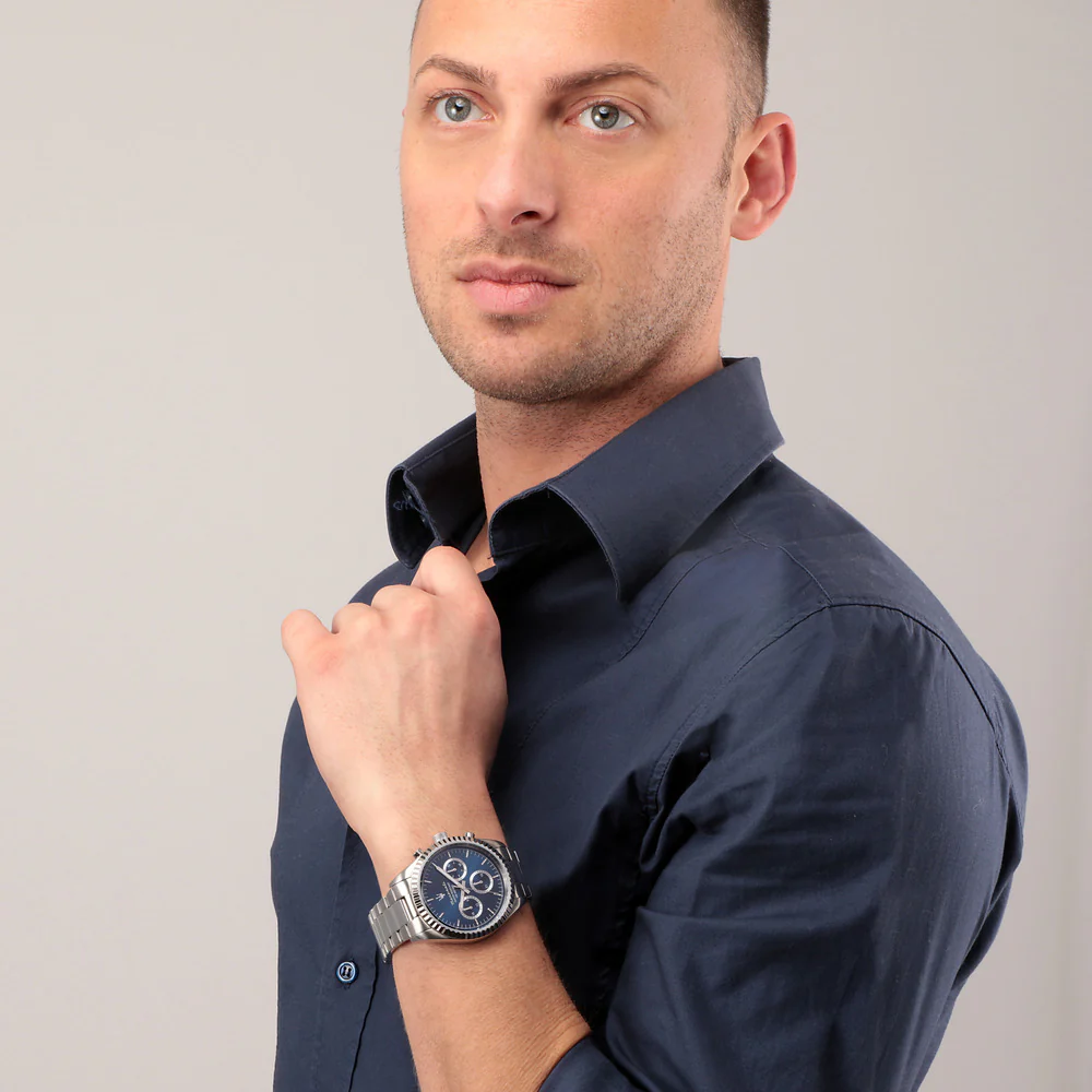 Men Competizione Silver Watch - Image 5