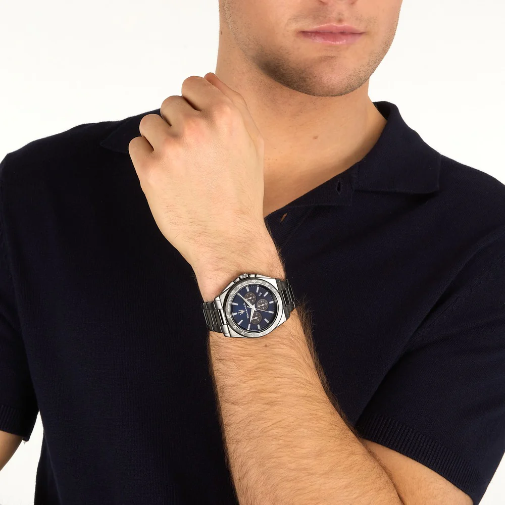 Men Velocita' Blue Watch - Image 4