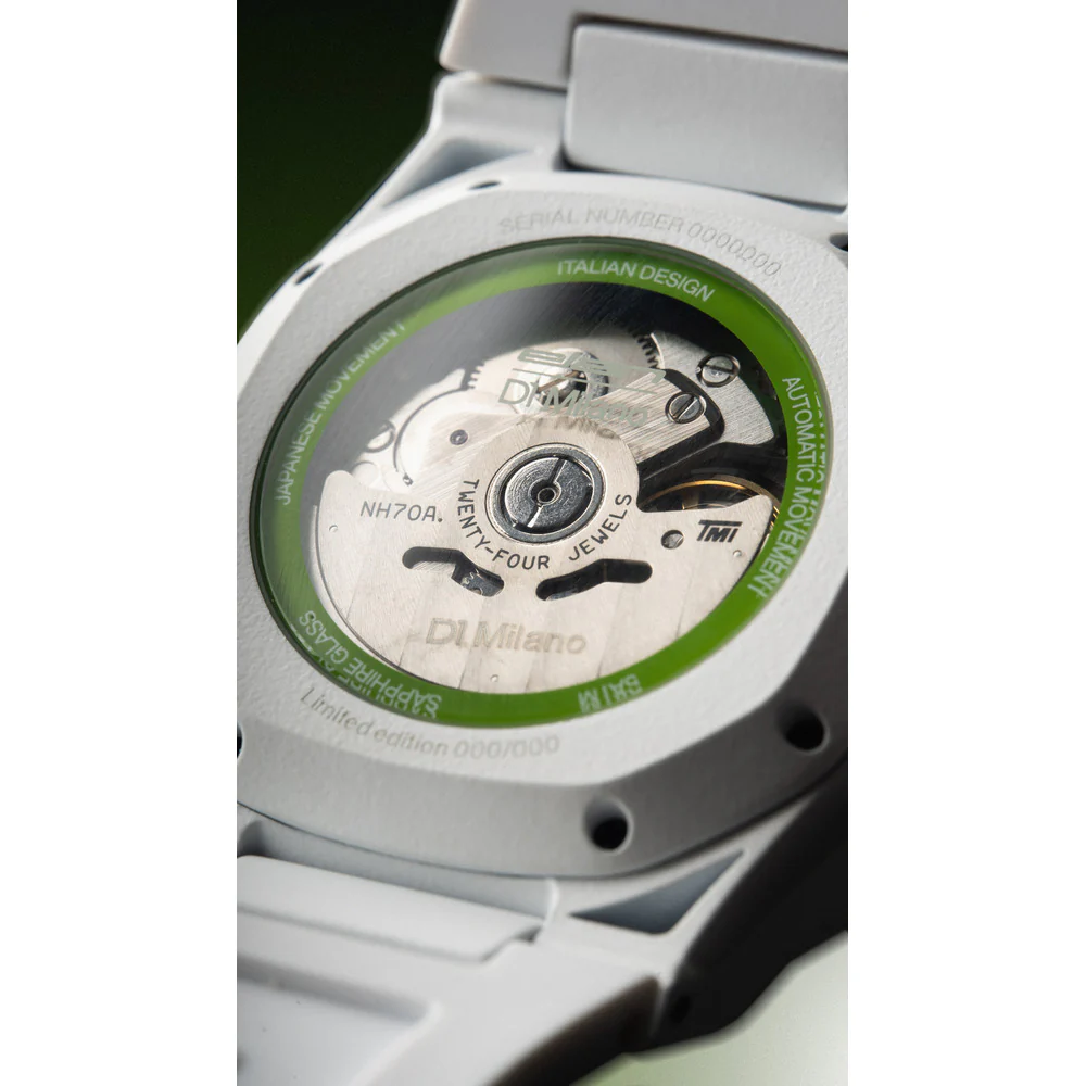 Men Elan White Watch - Image 6