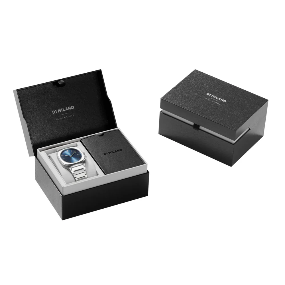 Unisex Square Silver Watch - Image 5