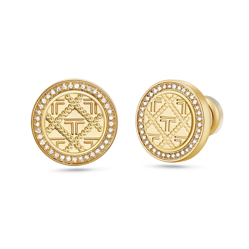 Women Gisella Golden Earring - Image 2