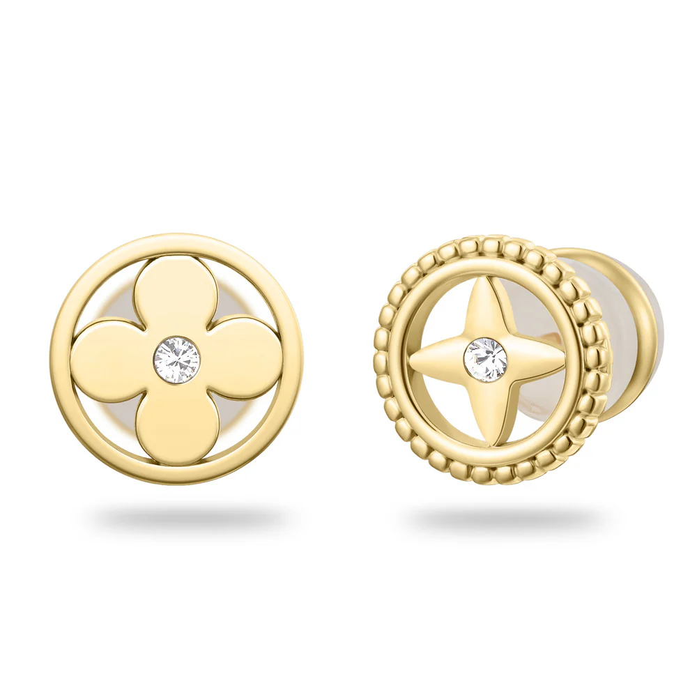 Women Olivia Golden Earring - Image 2