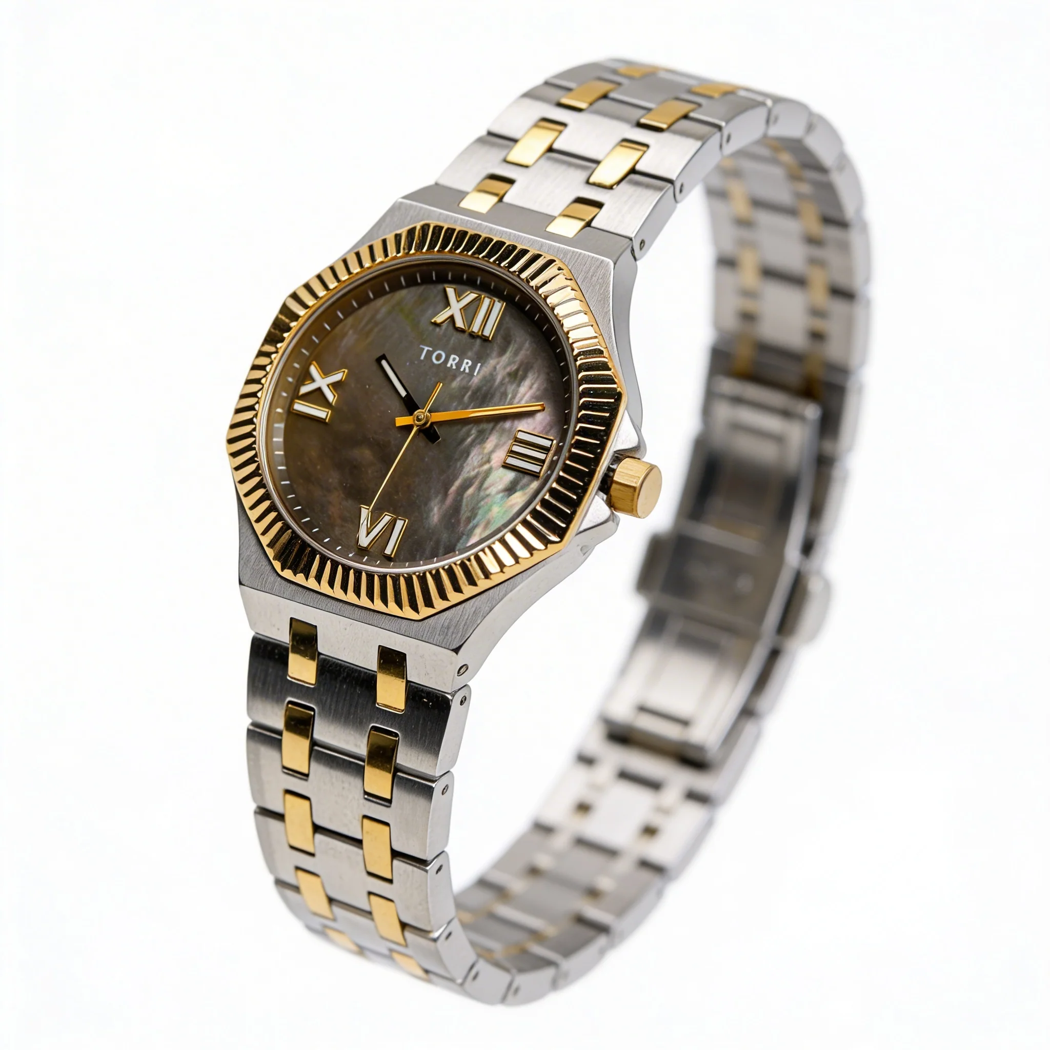 Women Two Tone Watch - Image 2