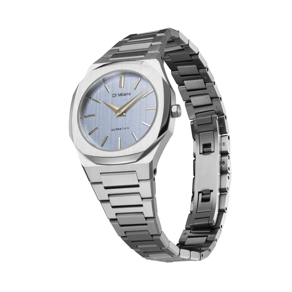 Unisex Indigo Loom Silver Watch - Image 2