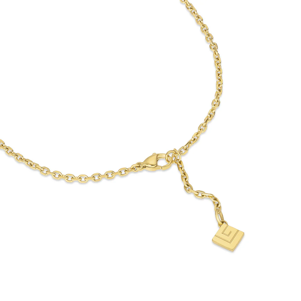 Women Audrey Golden Necklace - Image 3