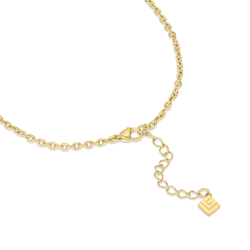Women Coralie Golden Necklace - Image 3