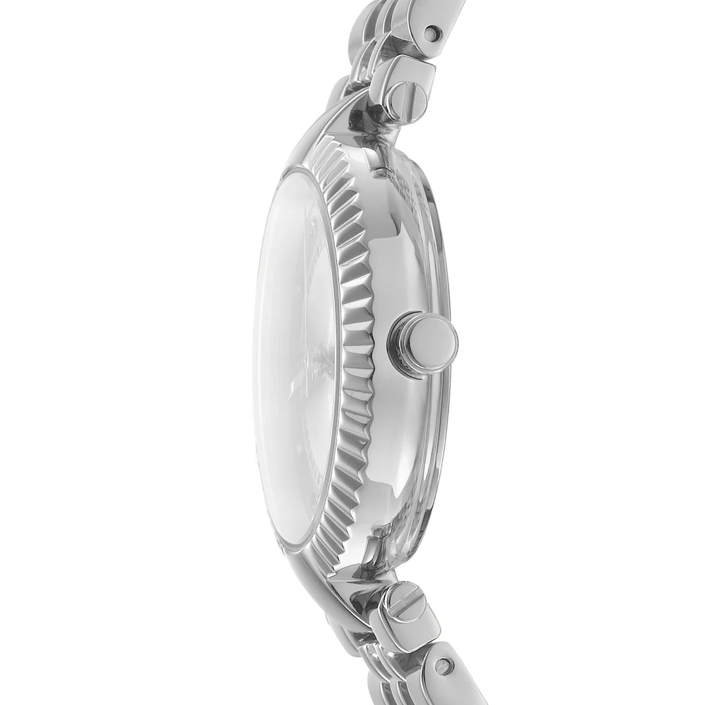 Women Essential Glitz Silver Watch - Image 2