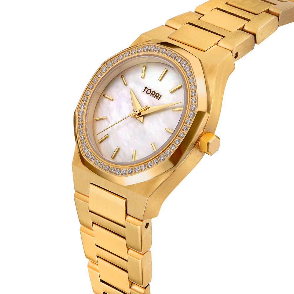 Women Matteo Golden Watch - Image 2