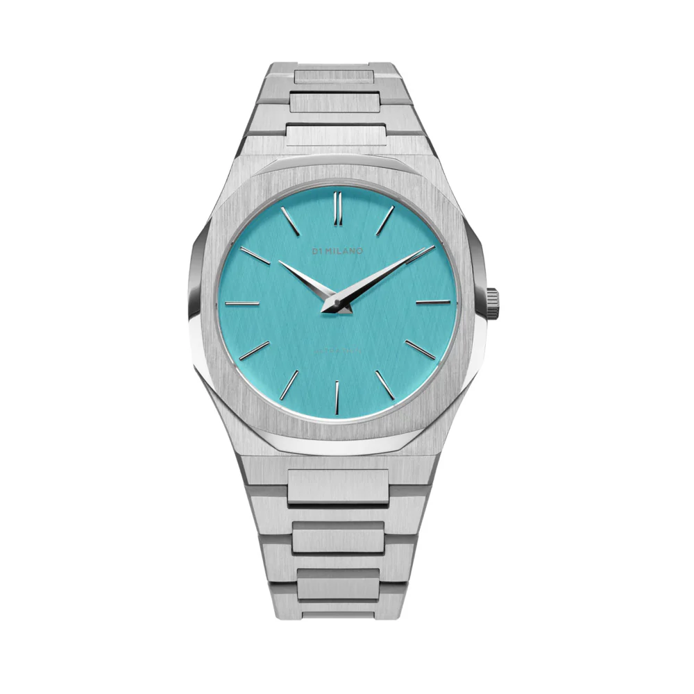 Men Ultra Thin Turquoise Watch