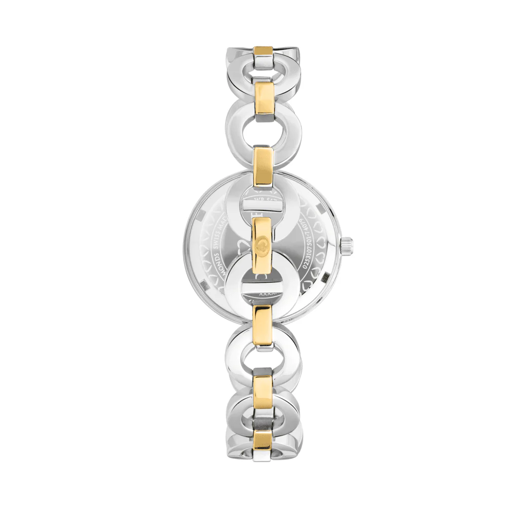 Women Sinuous Golden Watch - Image 5